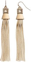 Thumbnail for your product : JLO by Jennifer Lopez Square Tassel Drop Earrings
