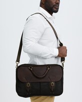 Thumbnail for your product : Barbour Brown Briefcases - Wax Leather Briefcase - Size One Size at The Iconic
