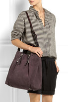 Thumbnail for your product : Burberry Shoes & Accessories Suede and textured-leather tote
