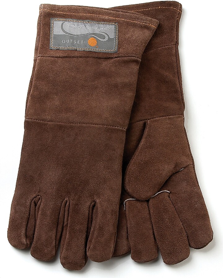 Outset Leather Grill Gloves, Set of 2