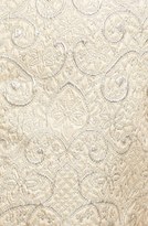 Thumbnail for your product : Tory Burch 'Brielle' Metallic Brocade Mock Two Piece Dress
