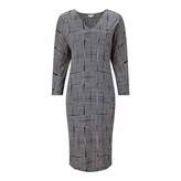 Thumbnail for your product : Jigsaw Stacked Grid 34 Sleeve Dress