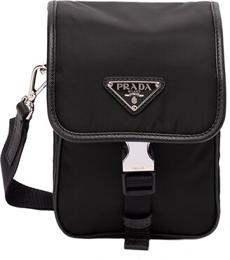 Prada Harness Crossbody Bag Saffiano Leather at 1stDibs