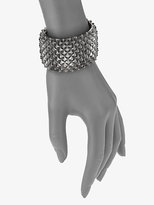 Thumbnail for your product : Stephen Webster Blackened Sterling Silver Textured Bracelet