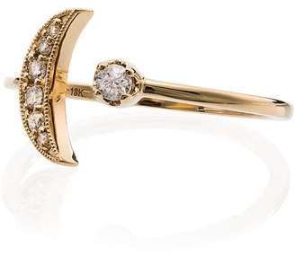 Andrea Fohrman Luna 18K gold diamond ring