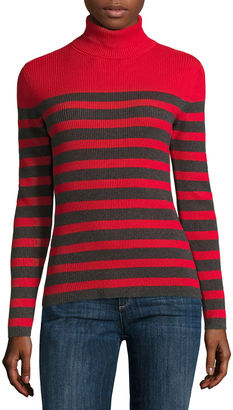Liz Claiborne Long Sleeve Turtleneck Pullover Sweater