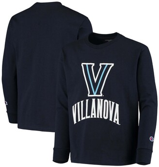 Champion Big Boys Navy Villanova Wildcats Lockup Long Sleeve T-shirt