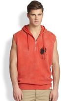 Thumbnail for your product : Diesel Sleeveless Hooded Sweatshirt