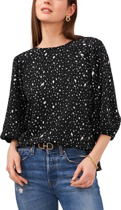 Vince Camuto Etch Textured Top