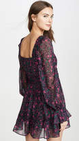 Thumbnail for your product : Divine Heritage Long Sleeve Square Neck Mini Dress