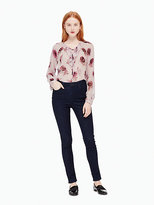 Thumbnail for your product : Kate Spade Encore rose chiffon shirt