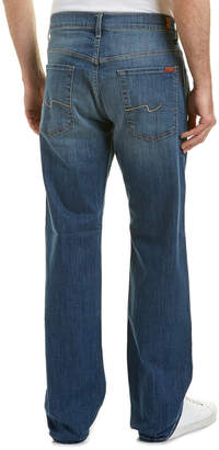 7 For All Mankind Seven 7 The Austyn Fiji Blue Wash Relaxed Straight Leg
