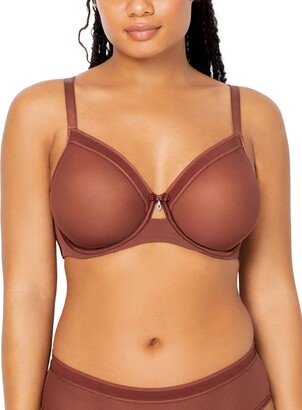 Couture Women's Sheer Mesh Full Coverage Unlined Underwire Bra - ShopStyle  Plus Size Lingerie