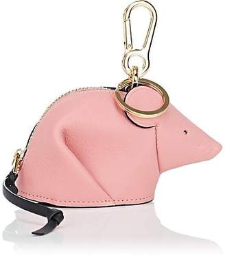Loewe Women's Mouse Leather Coin Purse Key Chain - Candy
