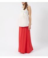 Thumbnail for your product : New Look Heavenly Bump Orange Plain Maxi Skirt