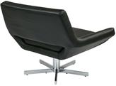 Thumbnail for your product : Ave Six Yield 40 in. Wide Faux Leather Chair in Black