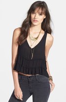 Thumbnail for your product : Free People 'Crinkle Breeze' Ruffled Crop Camisole