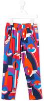 Thumbnail for your product : Junior Gaultier printed trousers