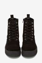 Thumbnail for your product : T.U.K. Mondo Suede Hig Top Creeper