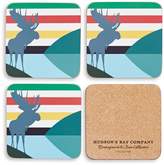 Thumbnail for your product : Hbc Stripes Baywatch Cork Back Coaster 4-Piece Set
