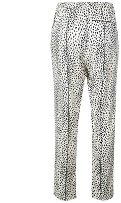 Fleur Du Mal Leopard Print Pyjama Bottoms