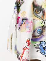 Thumbnail for your product : Kenzo Visage eye print mini skirt