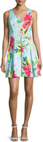 Thumbnail for your product : Trina Turk Floral-Print Fit-&-Flare Dress, Multi Colors