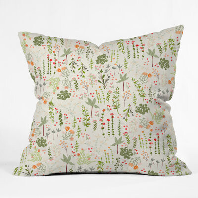 Deny Designs Iveta Abolina Floral Goodness Indoor/Outdoor Throw Pillow