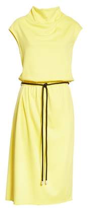 Marc Jacobs Cowl Neck Belted Dress