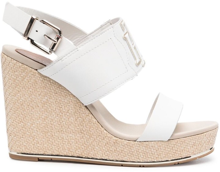 Tommy Hilfiger Wedge Sandals | Shop the world's largest collection of  fashion | ShopStyle UK