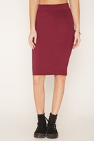 Thumbnail for your product : Forever 21 FOREVER 21+ Knit Pencil Skirt