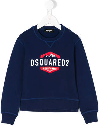 DSQUARED2 Kids logo print sweatshirt