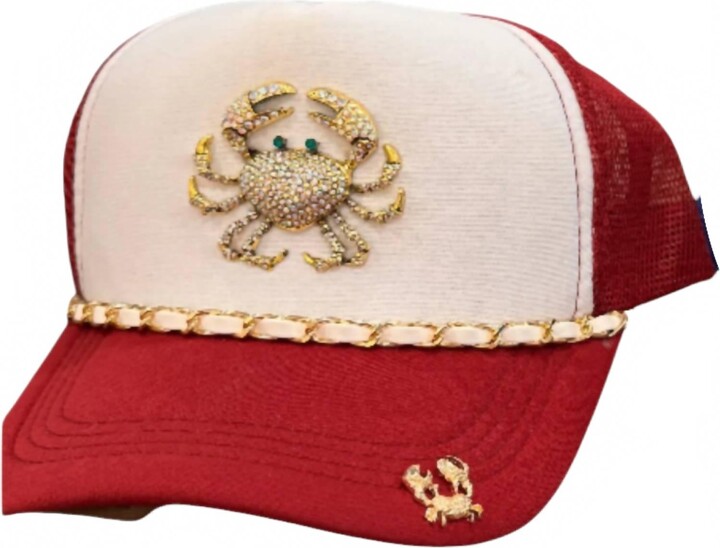 GDG Hats Crab Hat In Maroon