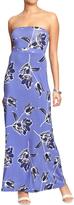 Thumbnail for your product : Old Navy Women's Patterned Tube Maxi Dresses