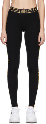 versace black leggings