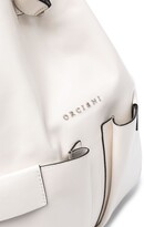 Thumbnail for your product : Orciani Logo-Plaque Leather Shoulder Bag