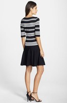 Thumbnail for your product : Ivanka Trump Stripe Drop Waist Sweater Dress