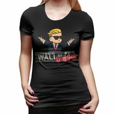 Thumbnail for your product : Tybroos Fashion Style Wall Street Bets Short Sleeve Classic Crewneck T-Shirt for Women Red