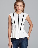Thumbnail for your product : Torn By Ronny Kobo Top - Delilah Peplum