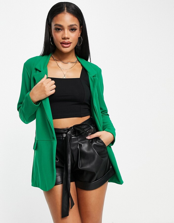 emerald green jacket