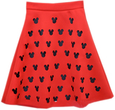 Thumbnail for your product : Choies Mickey Cut Out A-line Midi Skirt