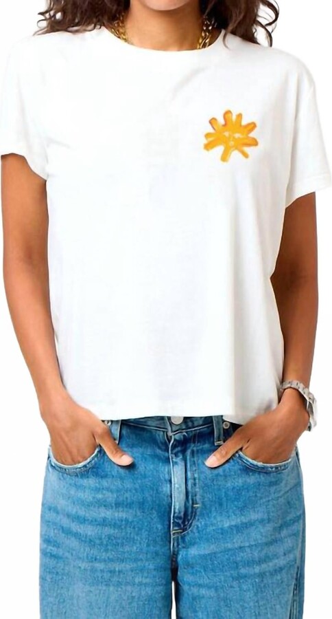 Kerri Rosenthal Suke Sunshine Tee In White