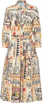 Thumbnail for your product : Prada Venice-print shirt dress