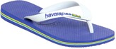Thumbnail for your product : Havaianas Brasil Logo Marine Blue Rubber