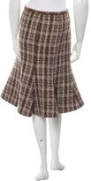 Thumbnail for your product : Moschino Knee-Length Tweed Skirt