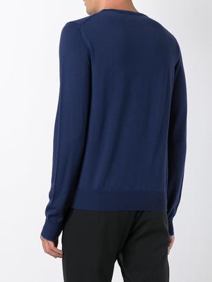 Fay ribbed knitted sweater