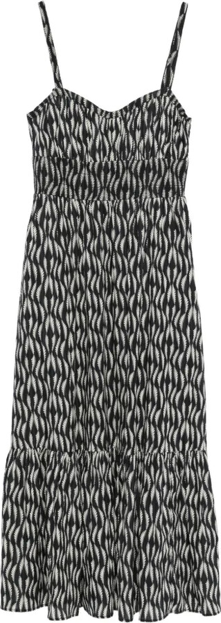 Ulla Johnson Nadine spaghetti-strap printed dress