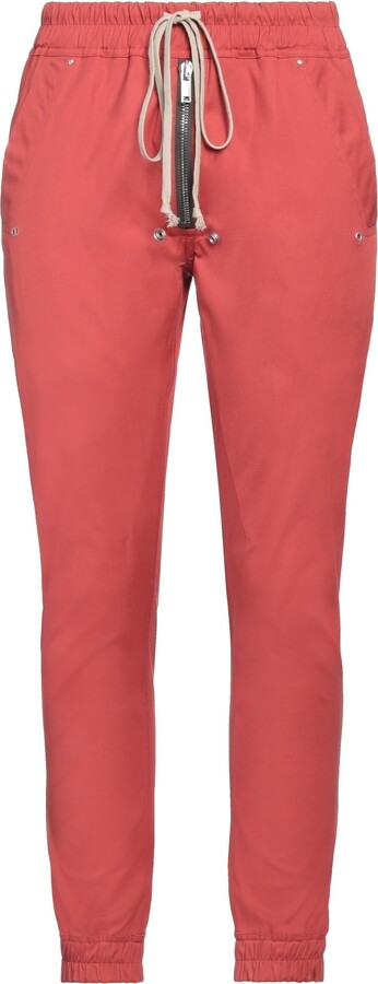 Rick Owens Women's Red Pants | ShopStyle