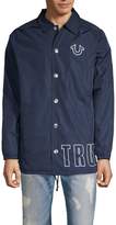 Thumbnail for your product : True Religion Wrap Logo Coach Jacket