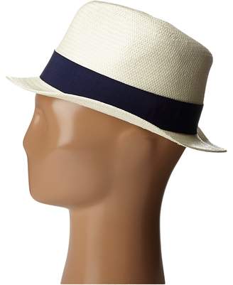 Michael Stars Pop Band Short Brim Panama Hat Caps